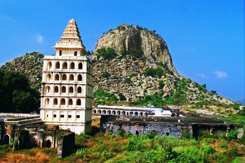 FJ8WGM Gingee fort, tiruvannamalai, tamilnadu, india, asia